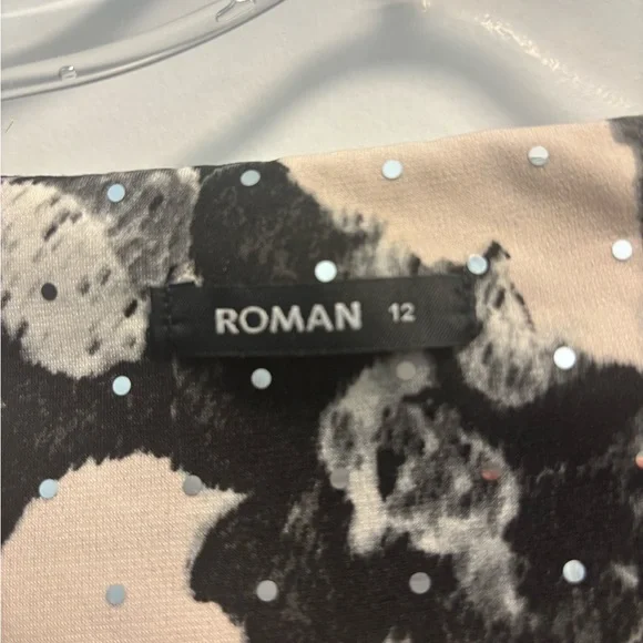 Abstract Print Women's Top - Picture 4 of 6